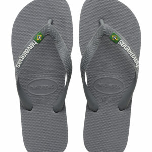 Havaianas Brasil Logo-Steel Grey Herenschoenen Flip Flop