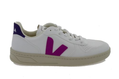 Veja V10-White/Ultraviolet/Purple Damesschoenen Sale