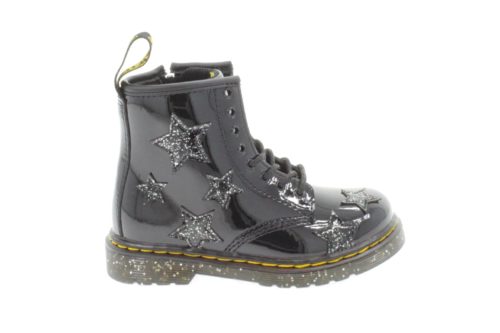 Dr Martens 1460 T-Black Patent Cosmic Glitter Boots Kinder boot mode