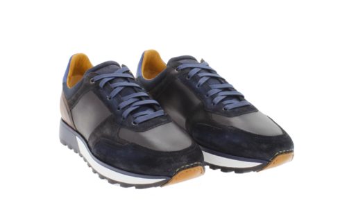 Magnanni 23961-Navy Grey Sneakers Blauwe heren sneaker