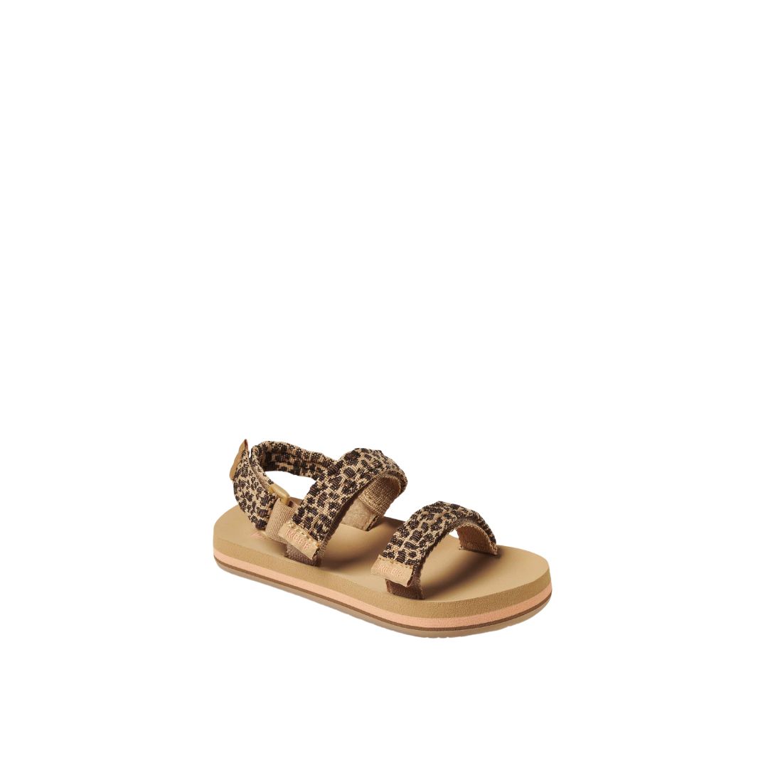 Reef Lil Ahi-Convertible Leopard Kinderschoenen Kinder sandaal
