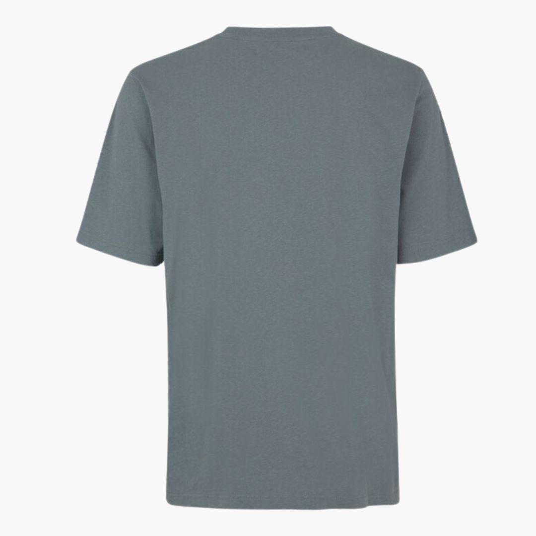 Samsoe Samsoe Saadrian T-Shirt 15099-Sedona Sage Kleding BlendZ Herenkleding